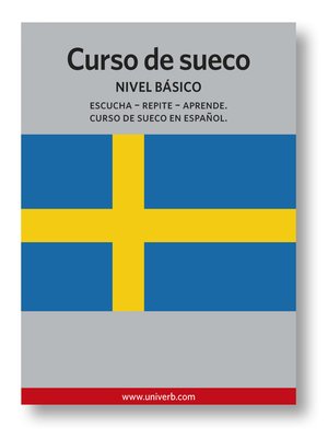 cover image of Curso de sueco